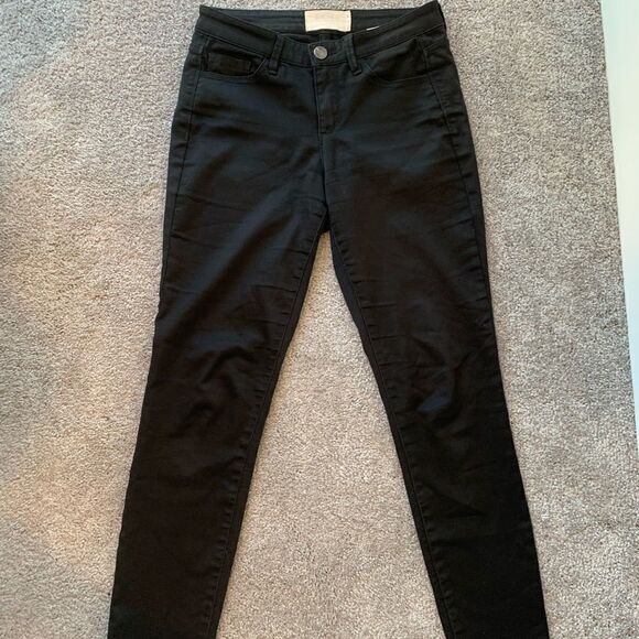 RACHEL Rachel Roy Denim Skinny Black Jeans - Picture 2 of 4
